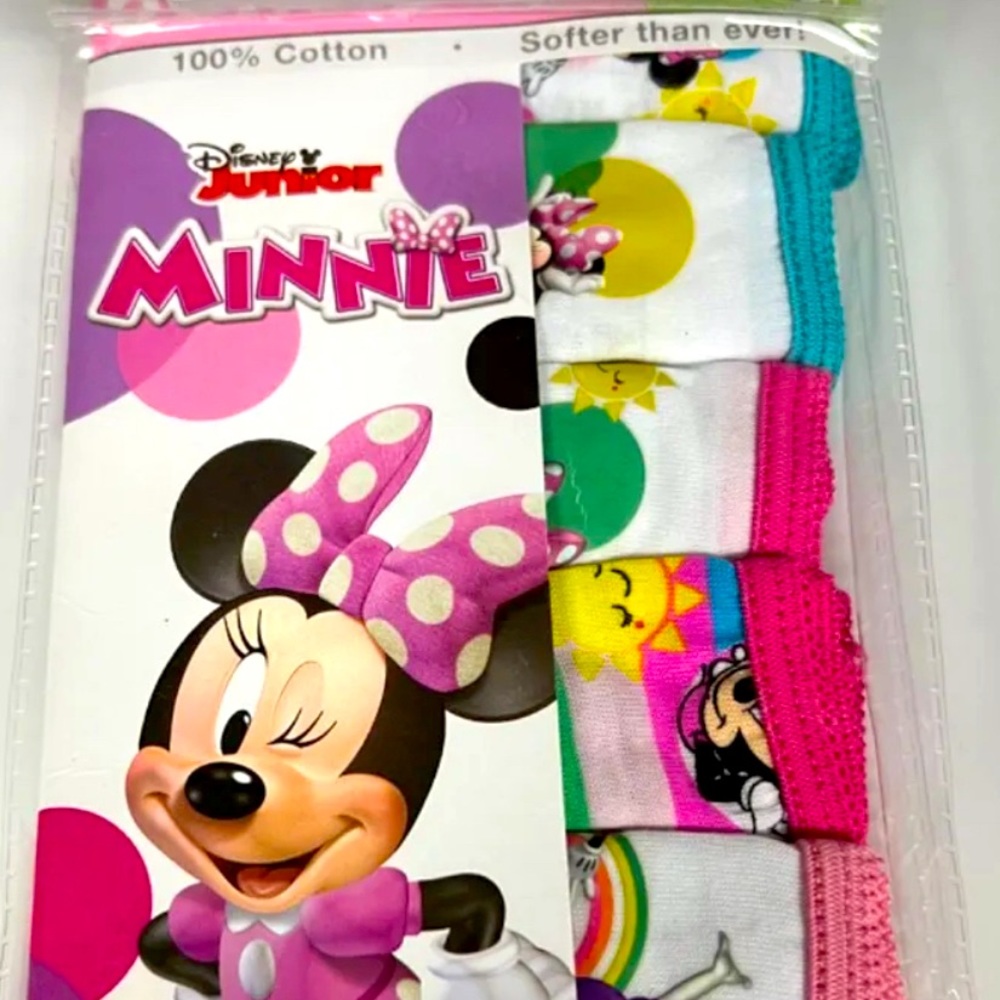 2t/3t Disney jr Minnie Mouse underwear 7 pack